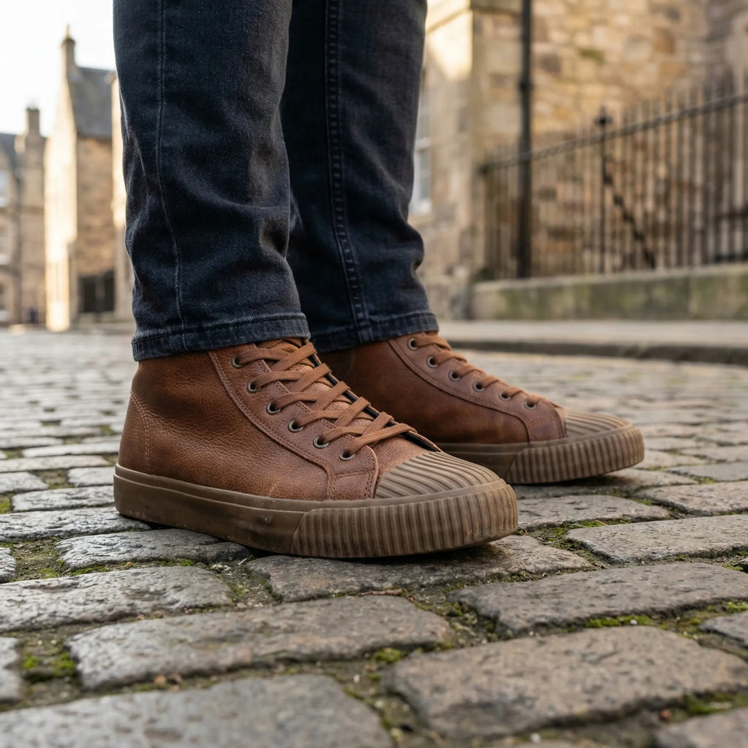 Brixford - British-Style High-Top Men's Sneaker