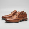 Klassisk Wingtip Brogue Oxford Skor för Män