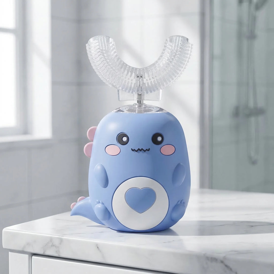 Brushasaur - U-Shaped Electric Kids Toothbrush