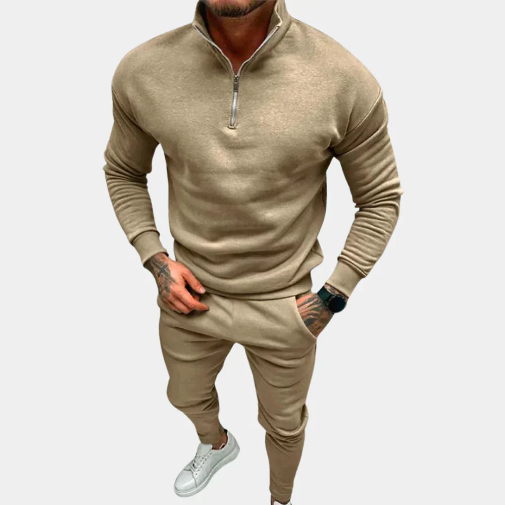Slim-Fit Joggingdräkt för Män