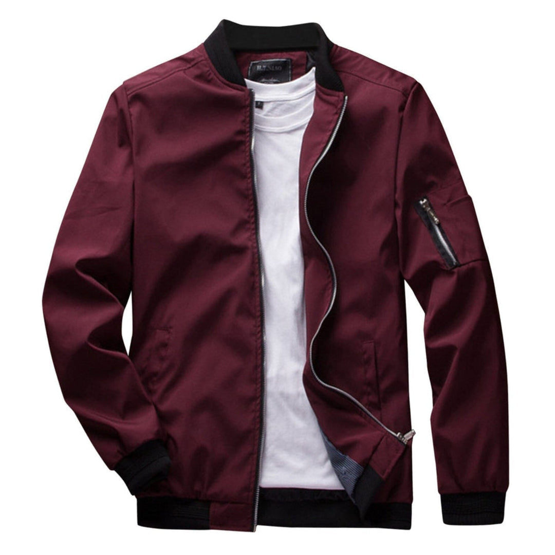 Lättvikts Zip-Up Jacka för Män