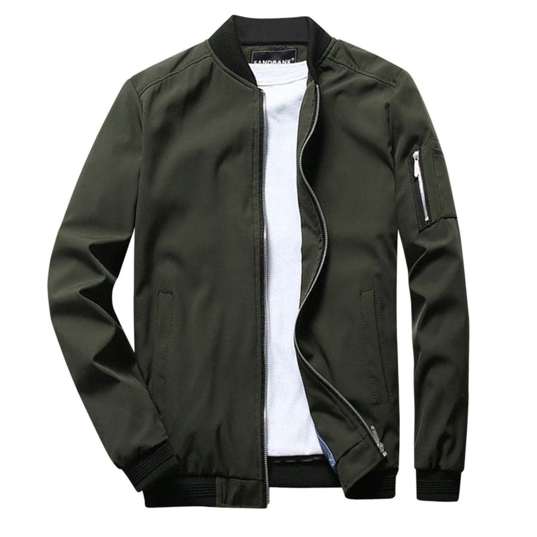 Lättvikts Zip-Up Jacka för Män