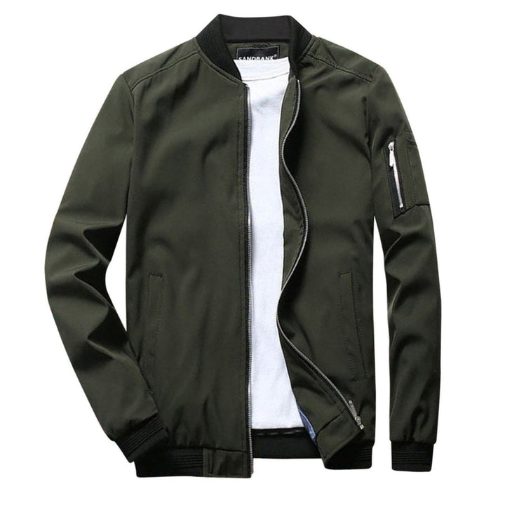 Lättvikts Zip-Up Jacka för Män