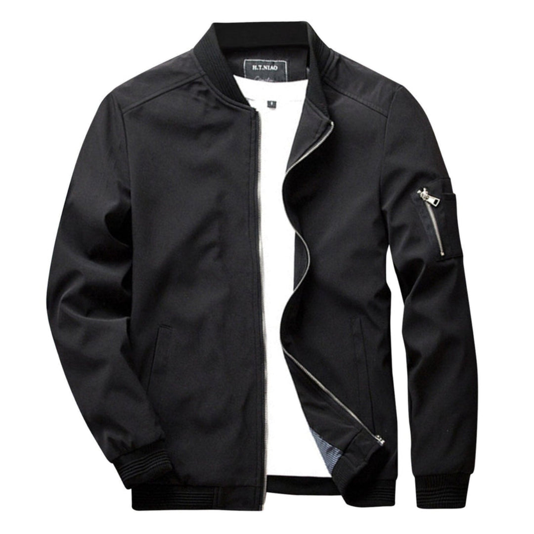 Lättvikts Zip-Up Jacka för Män