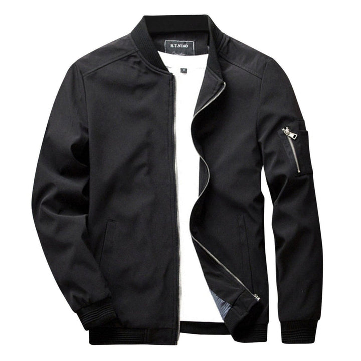 Lättvikts Zip-Up Jacka för Män