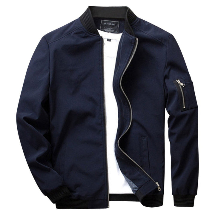 Lättvikts Zip-Up Jacka för Män