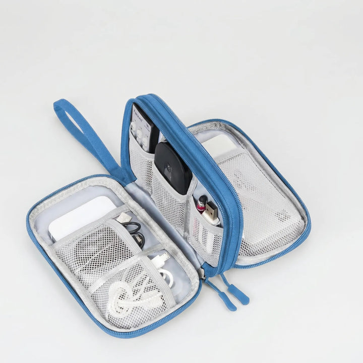 Cablivo - Double-Layer Travel Cable Organizer Pouch