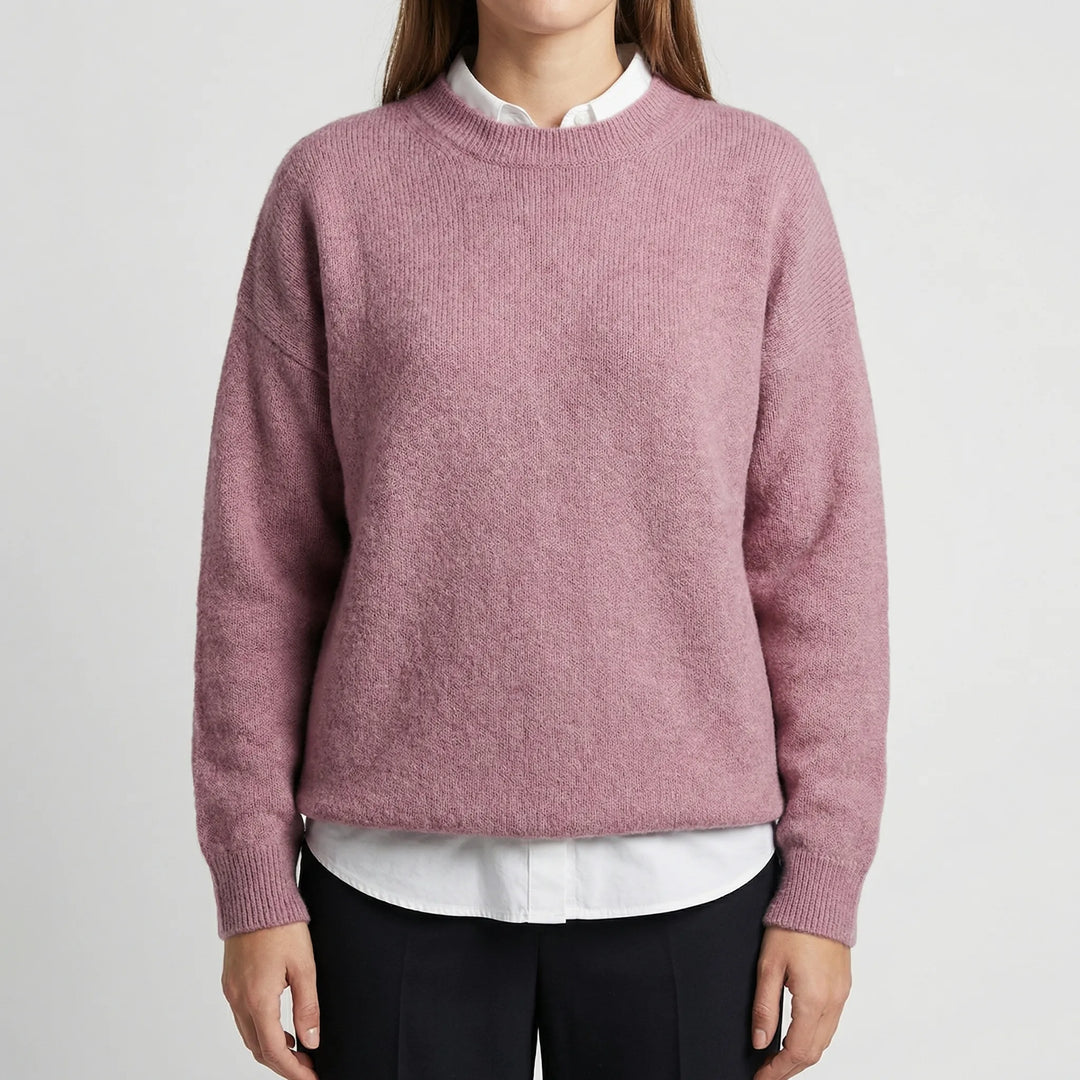Calmette - Crew Neck Long-Sleeve Sweater