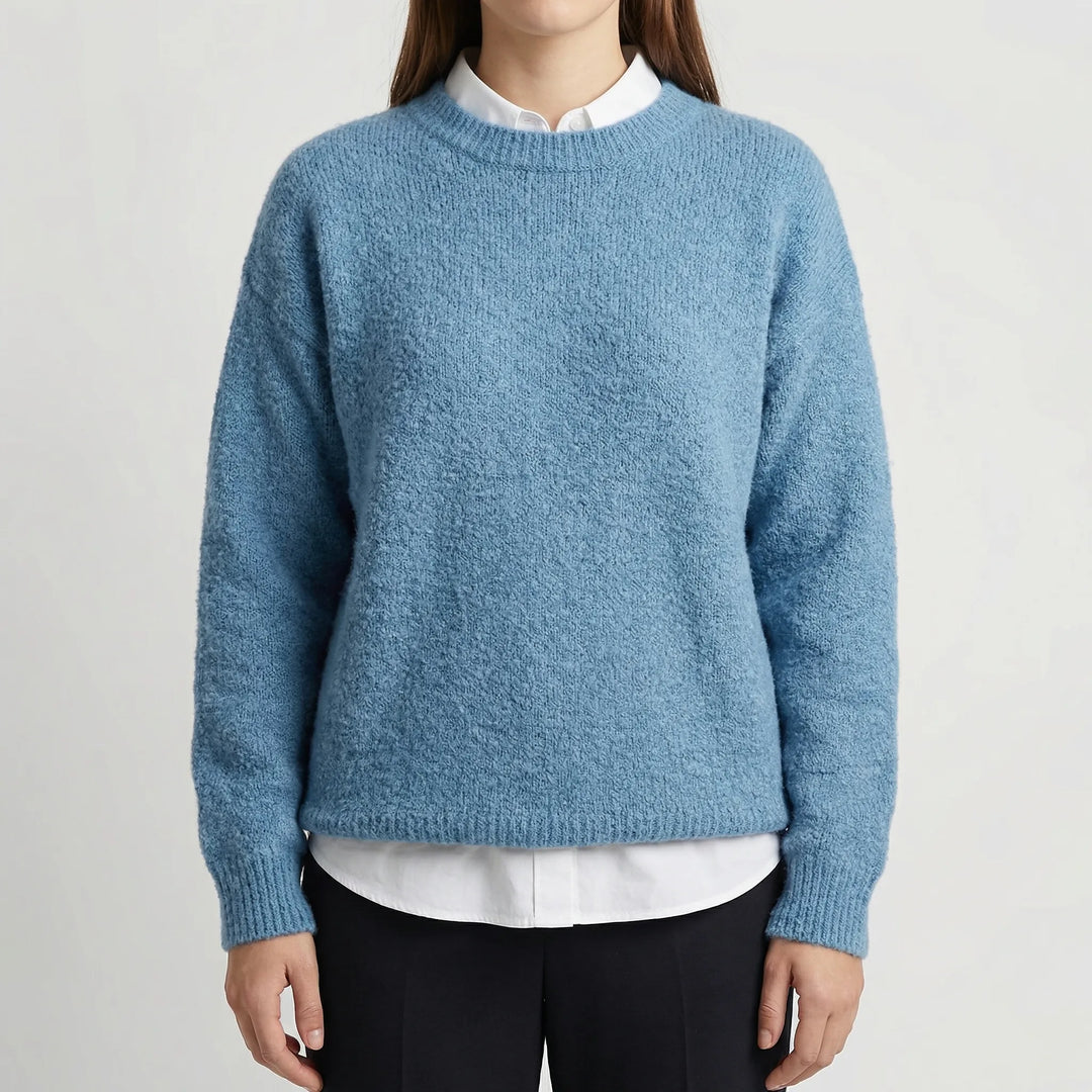 Calmette - Crew Neck Long-Sleeve Sweater