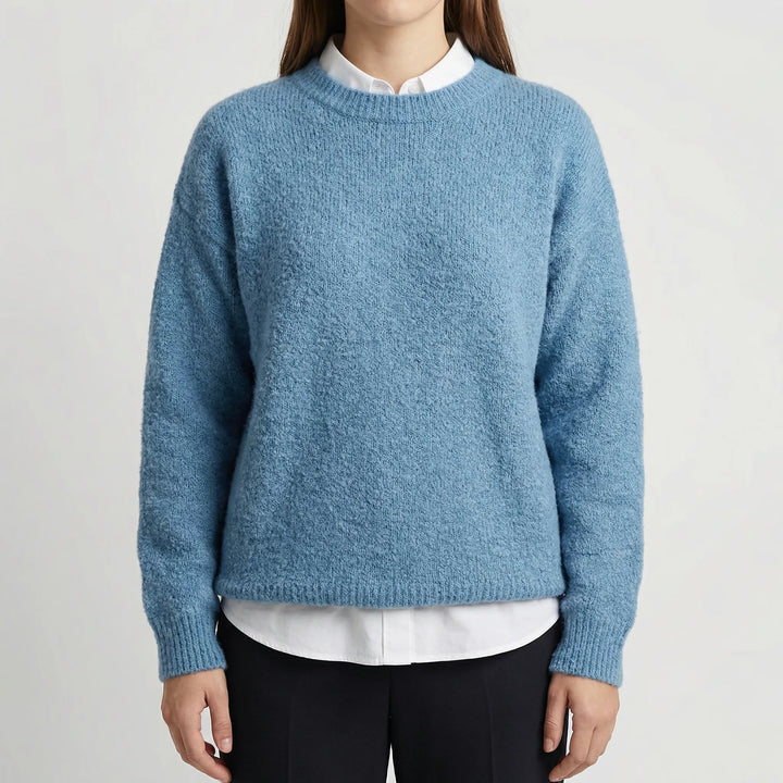 Calmette - Crew Neck Long-Sleeve Sweater