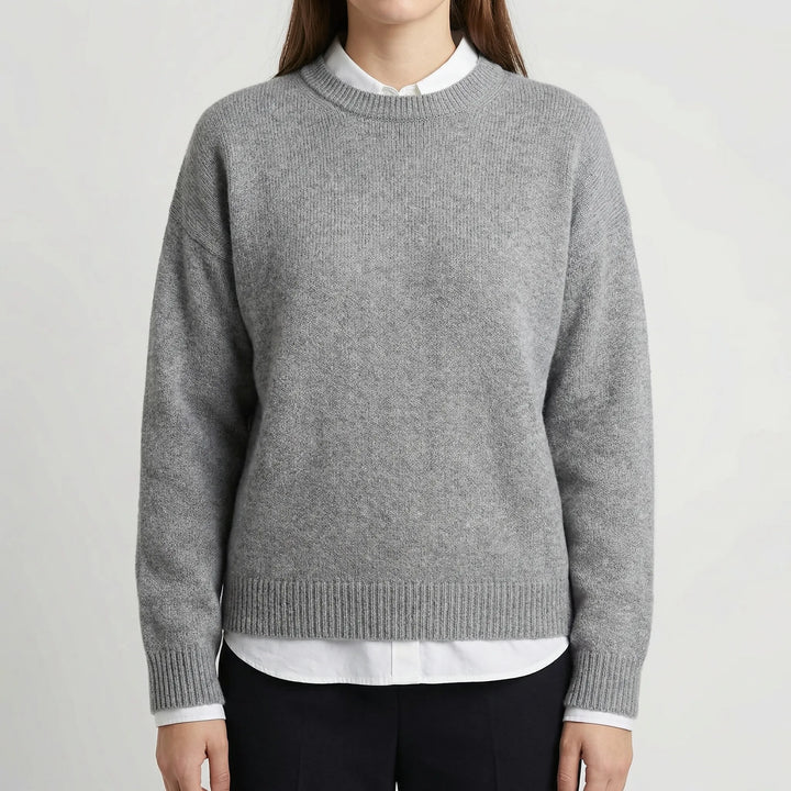 Calmette - Crew Neck Long-Sleeve Sweater