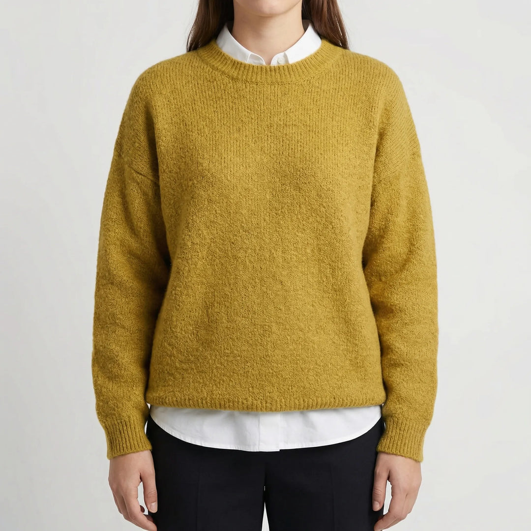 Calmette - Crew Neck Long-Sleeve Sweater