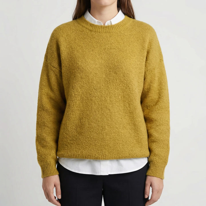 Calmette - Crew Neck Long-Sleeve Sweater