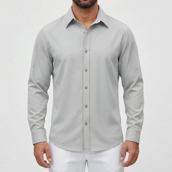 Calvrex - Long Sleeve Casual Button-Down Shirt
