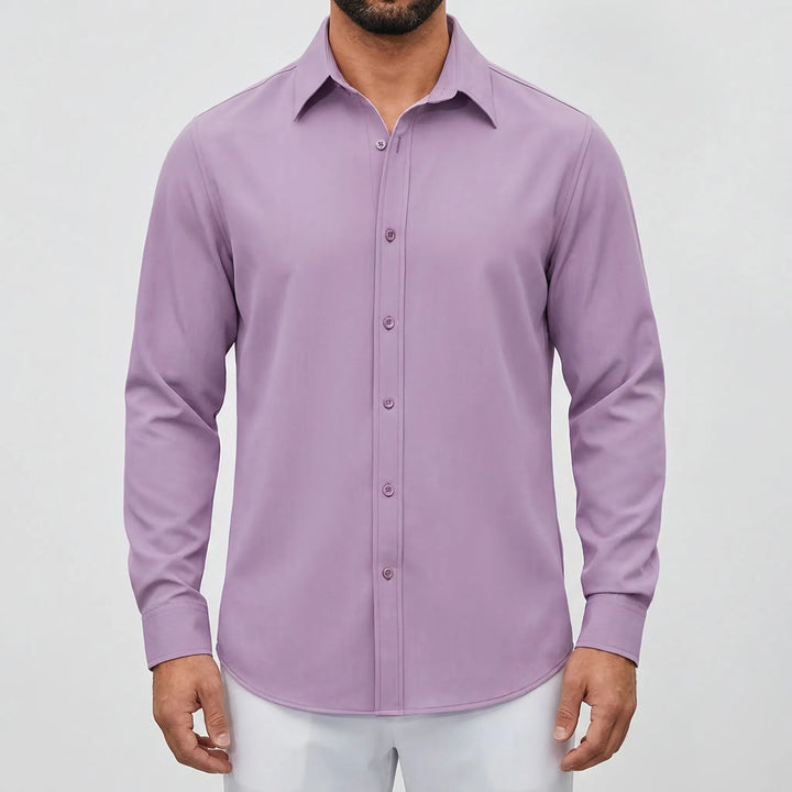 Calvrex - Long Sleeve Casual Button-Down Shirt