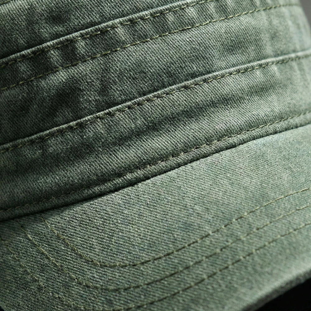 Campayne - Vintage Military Flat-Top Cap