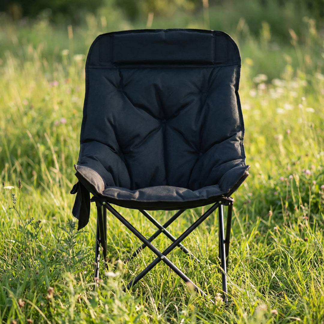 Campfoldr - Padded Folding Outdoor Camping Chair