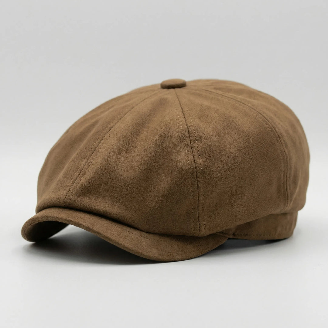 Capverno - Vintage Retro Flat Cap For Men