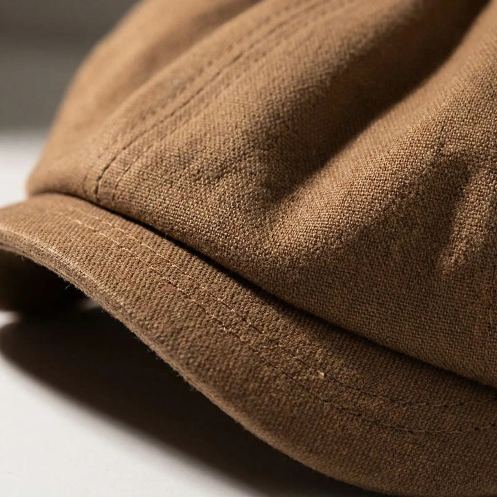 Capverno - Vintage Retro Flat Cap For Men