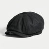 Vintage Retro Flat Cap För Män