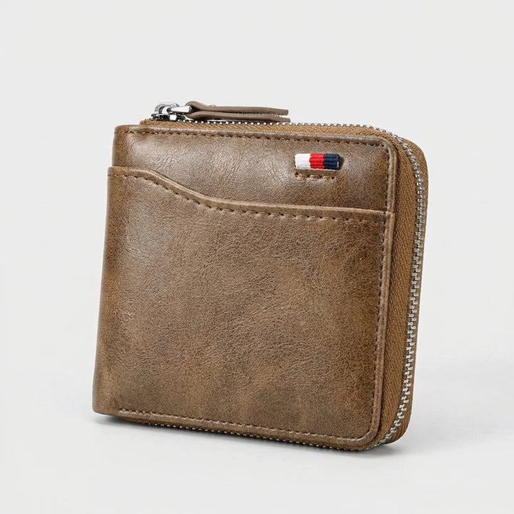Cardova - Compact Zip-Closure Bifold Wallet
