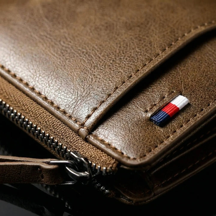 Cardova - Compact Zip-Closure Bifold Wallet