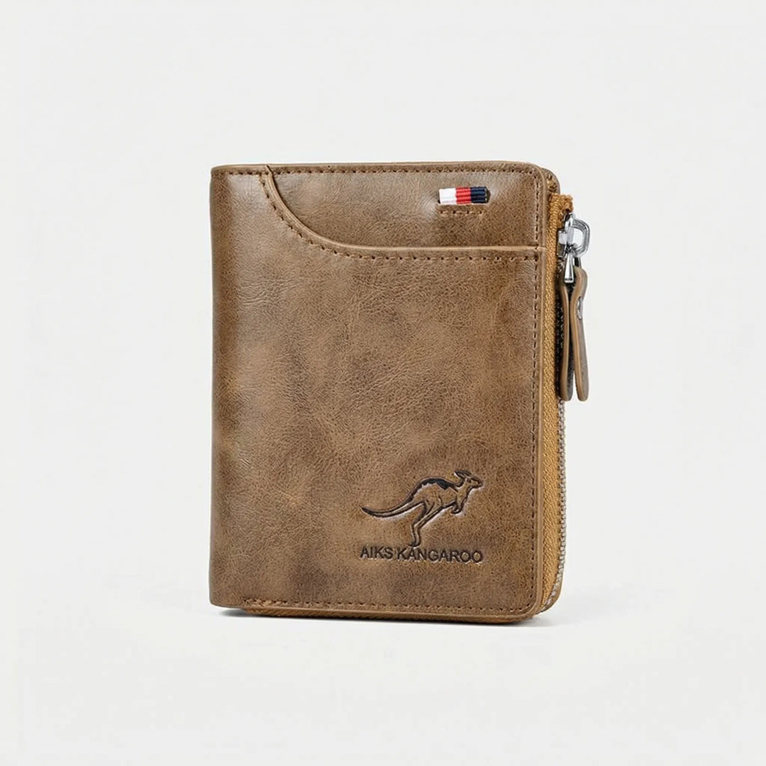 Cardova - Compact Zip-Closure Bifold Wallet