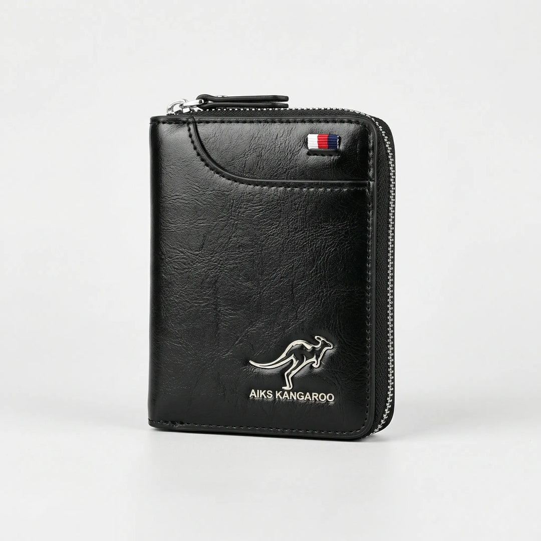 Cardova - Compact Zip-Closure Bifold Wallet