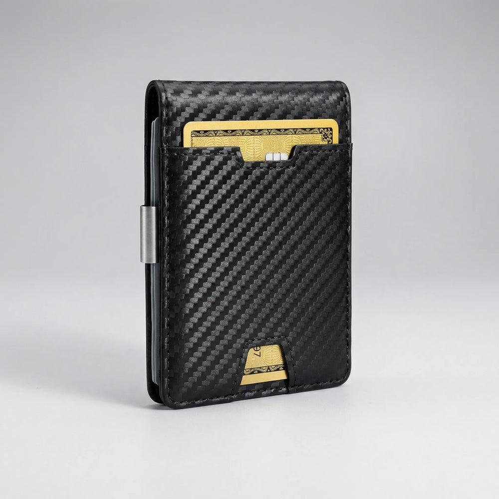 Cardura - Slim Bifold Wallet With Money Clip