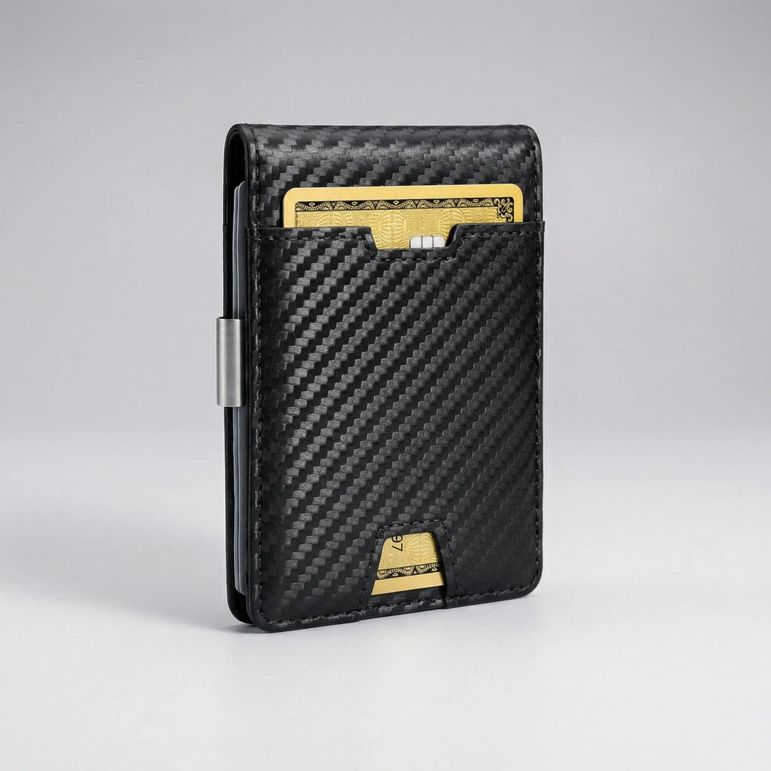 Cardura - Slim Bifold Wallet With Money Clip