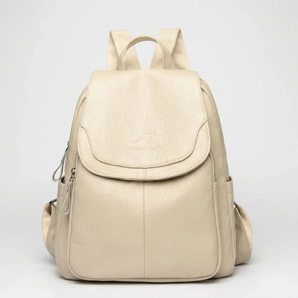 Carriva - Structured Flap-Top Women's Backpack