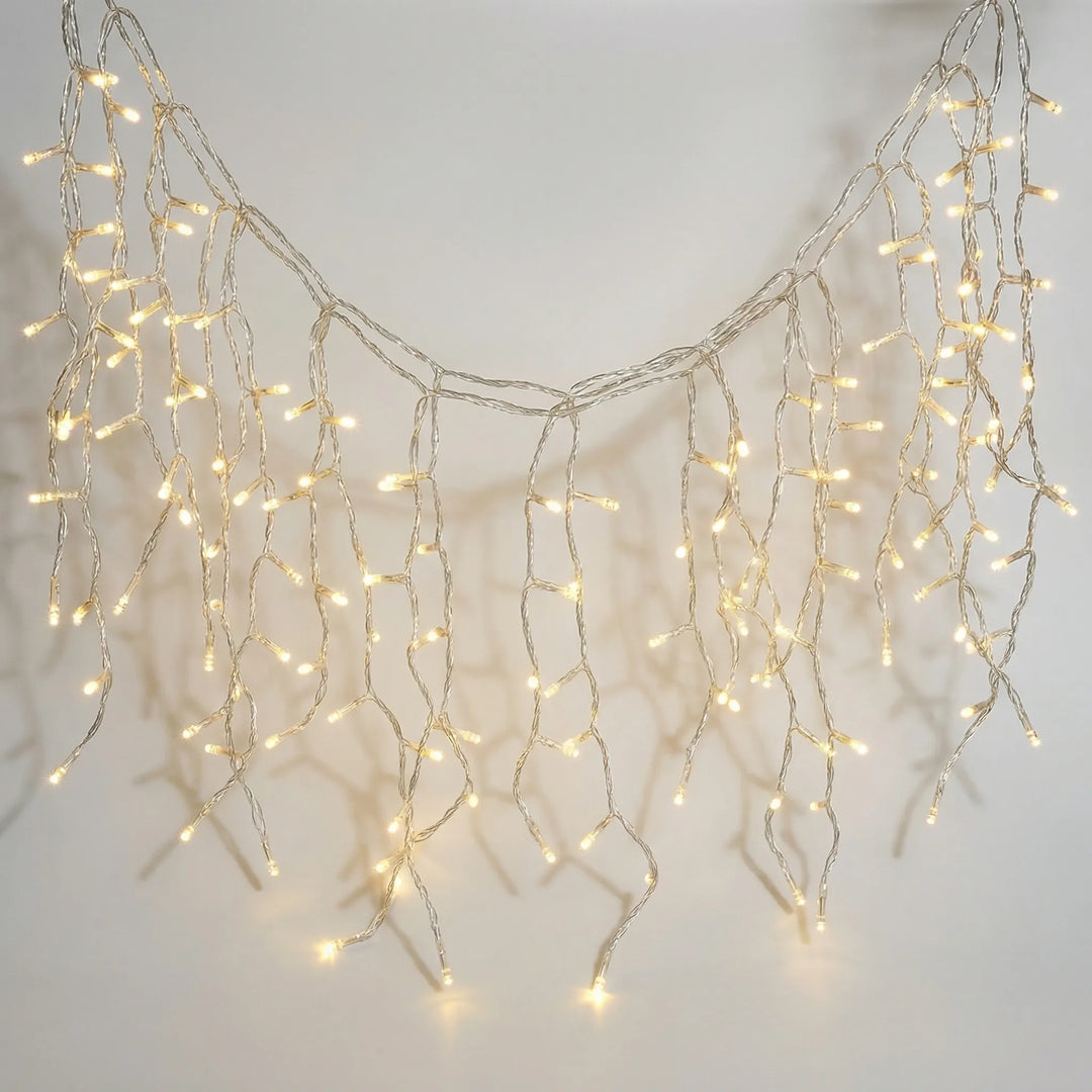 Cascadra - Cascading Curtain LED String Lights