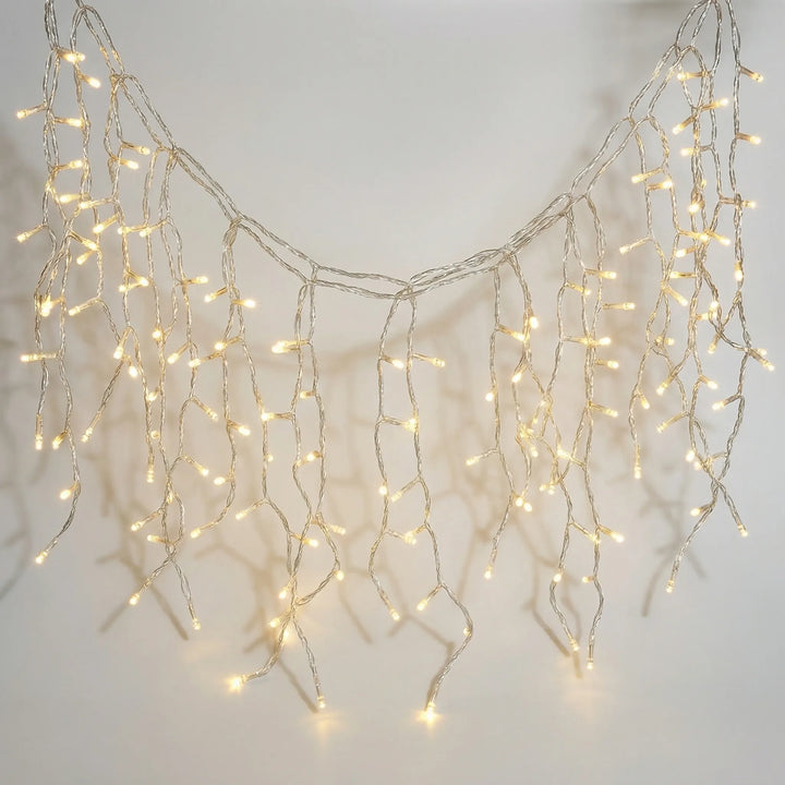 Cascadra - Cascading Curtain LED String Lights