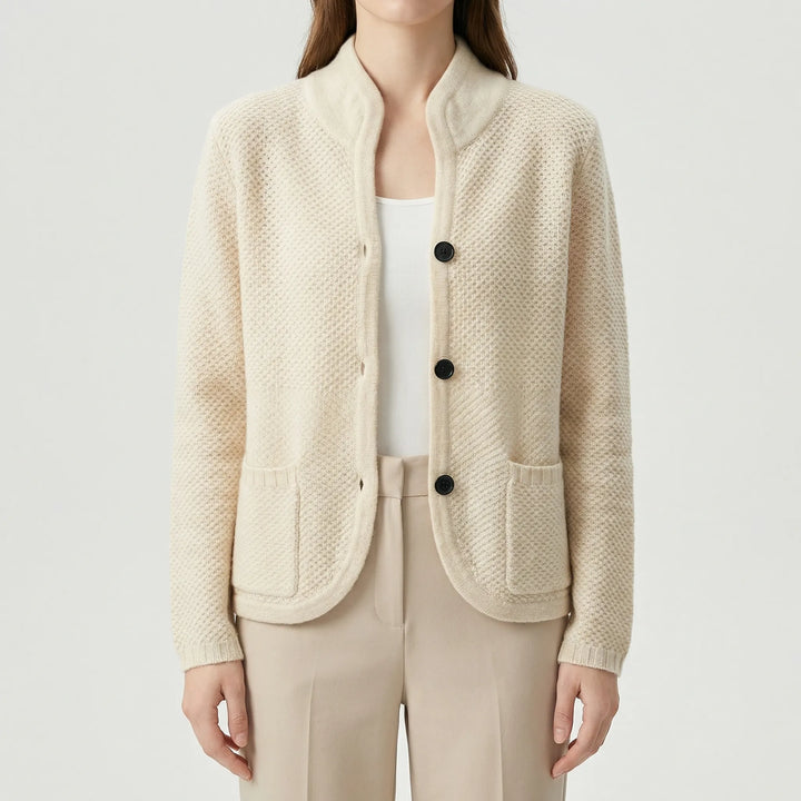 Casmelle - Slim-Fit Button-Front Cardigan
