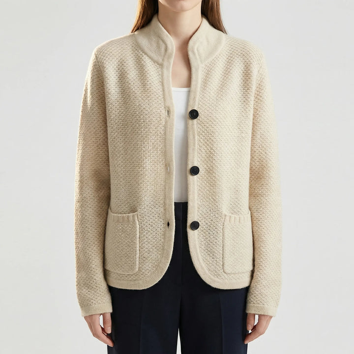 Casmelle - Slim-Fit Button-Front Cardigan
