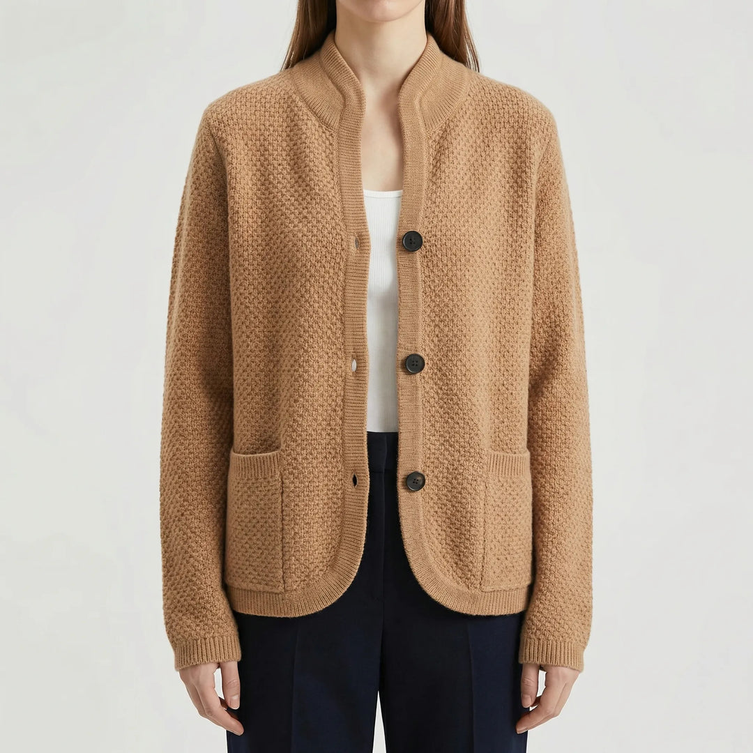Casmelle - Slim-Fit Button-Front Cardigan