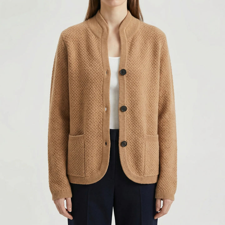 Casmelle - Slim-Fit Button-Front Cardigan