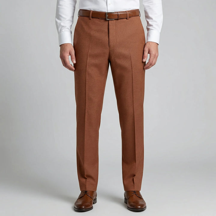 Casuave - Relaxed Fit Pleated Summer Trousers