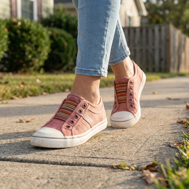 Casulette - Flat Slip-On Casual Sneaker