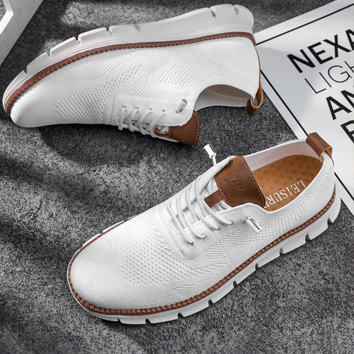 Casurek - Breathable Mesh Lace-Up Sneaker
