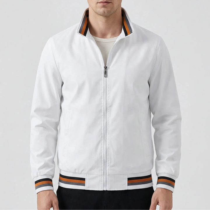 Casvero - Lightweight Full-Zip Bomber Jacket