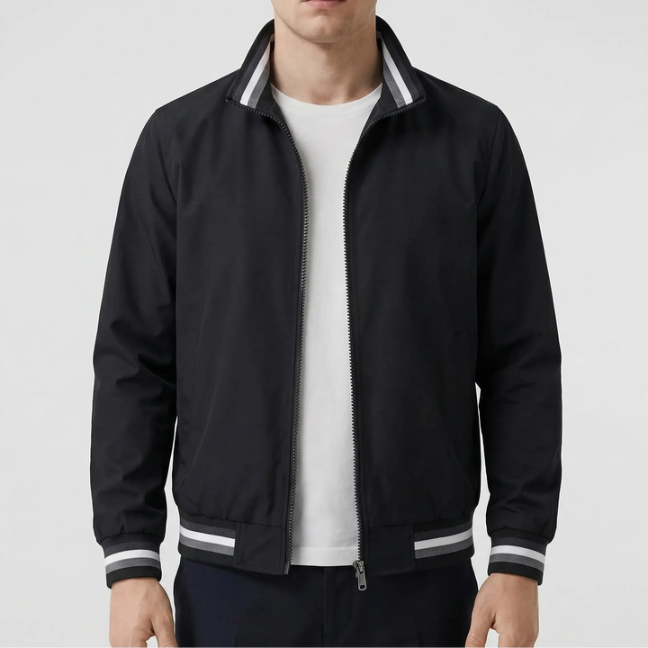 Casvero - Lightweight Full-Zip Bomber Jacket