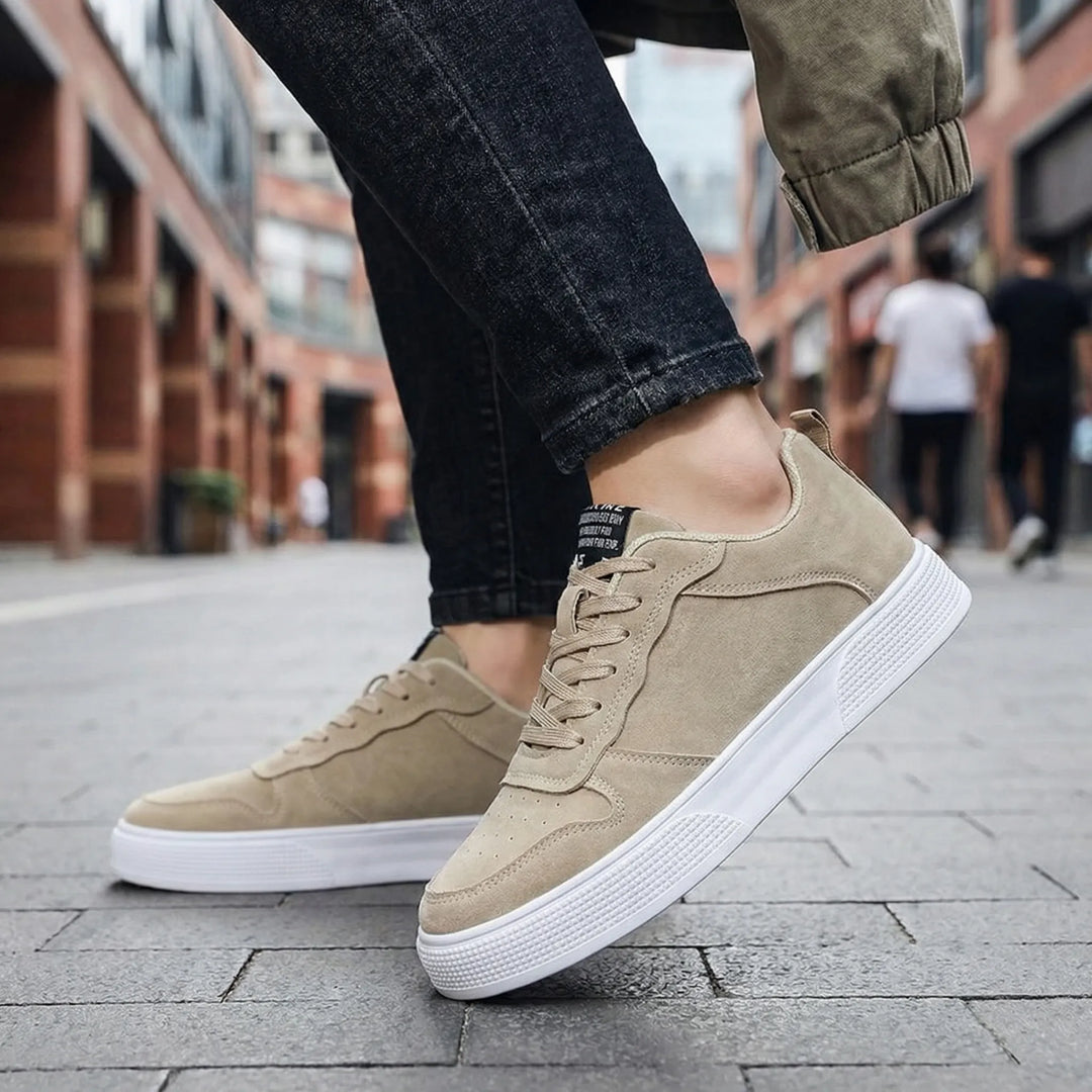 Caszlow - Low-Top Lace-Up Casual Sneaker