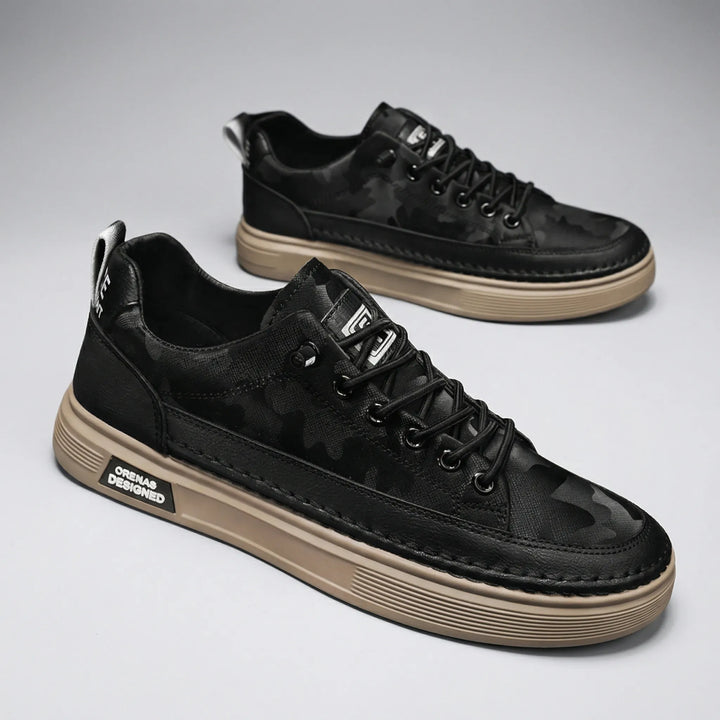 Cendrix - Low-Top Lace-Up Casual Sneaker