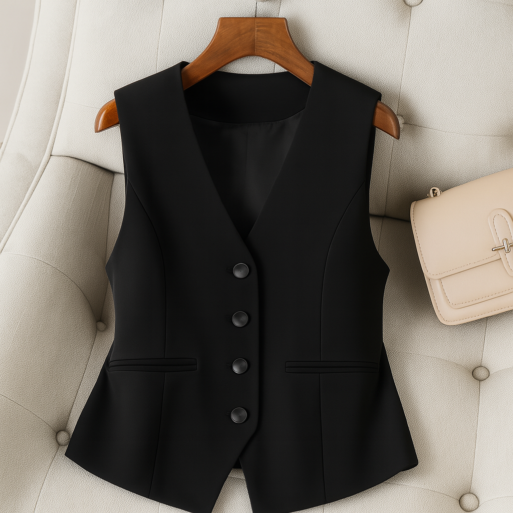 Chic Vintage Blazer för Kvinnor