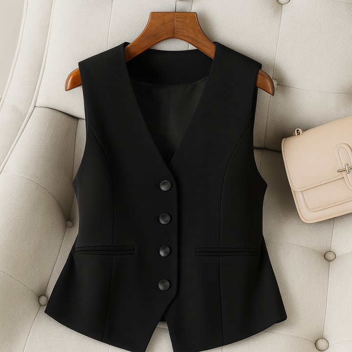 Chic Vintage Blazer för Kvinnor