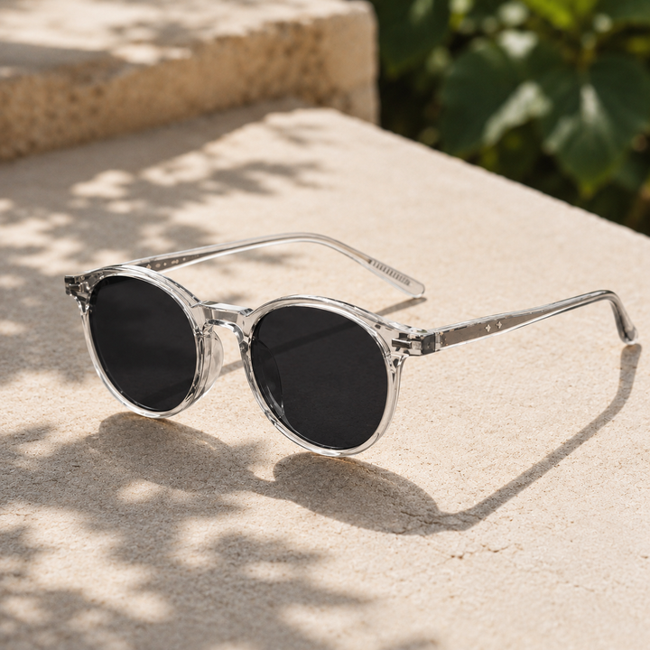 Ronde Zonnebril Gepolariseerd – UV400 Retro look