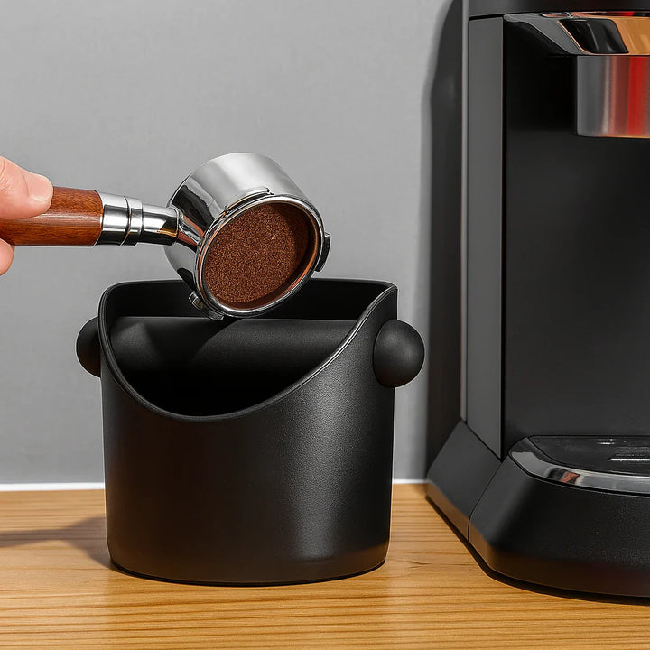 Anti-Glidande Grunder Behållare Kaffe Knock Box