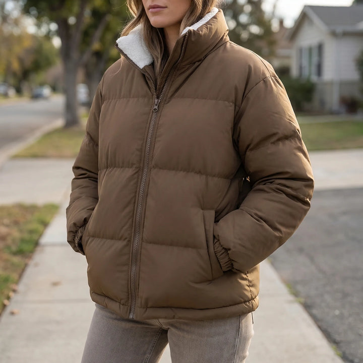 Chillvex - Quilted Fleece-Lined Puffer Jacket