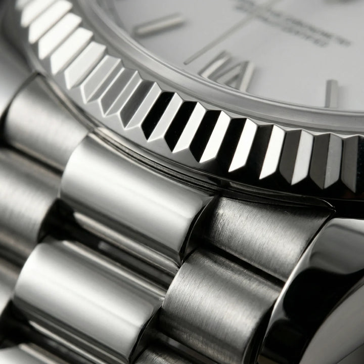 Chrovalux - 41mm Classic Dial Men's Wristwatch